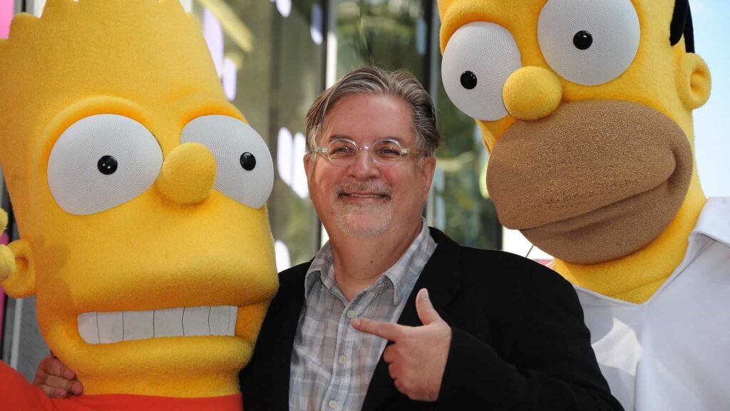 Matt Groening, criador do desenho.