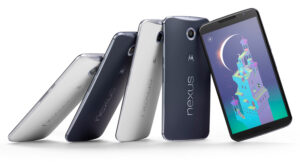 O smartphone Nexus-6 da Motorola.